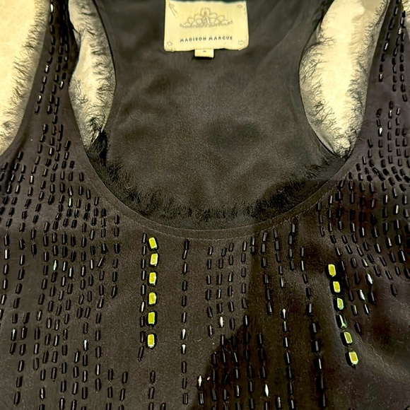 Madison Marcus Black Sparkle Dress - Picture 4 of 6